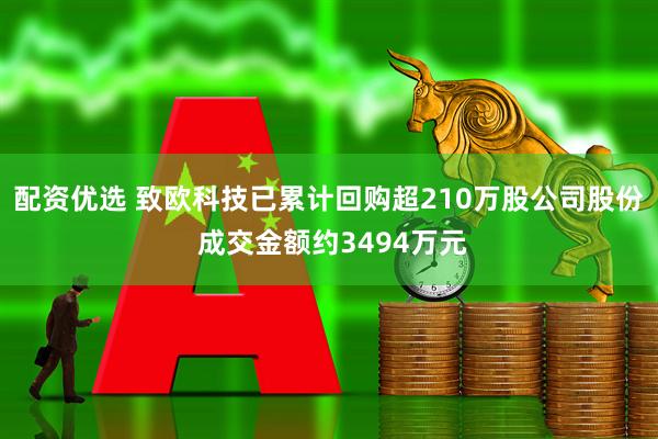 配资优选 致欧科技已累计回购超210万股公司股份 成交金额约3494万元